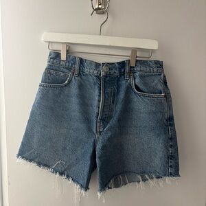 Reformation Denim Blue Women's Shorts